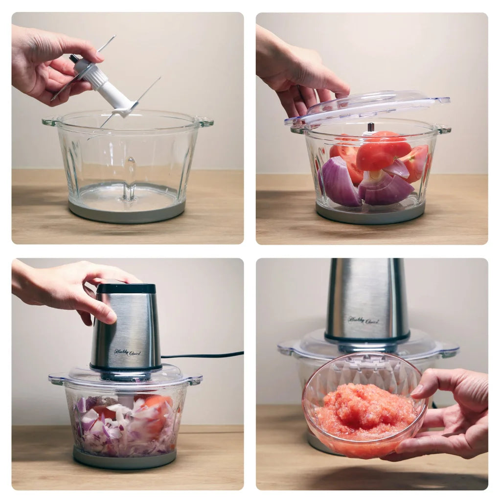 Large powerful food with chopper capacity 300w