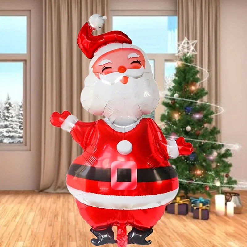 Large Santa Claus Aluminum Foil Balloon - Occasions