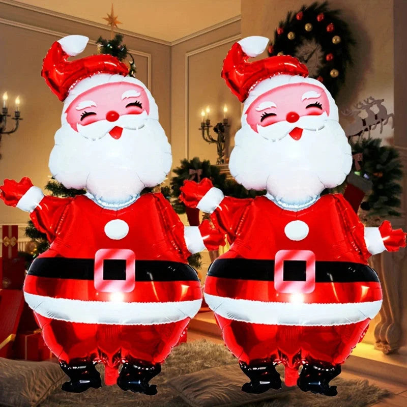 Large Santa Claus Aluminum Foil Balloon - Occasions