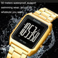 Large Screen Men Multi-function Luminous Watch with Steel