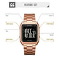 Large Screen Men Multi-function Luminous Watch with Steel
