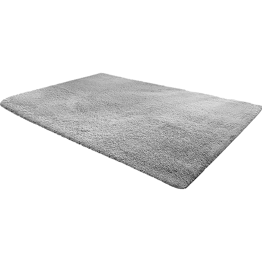 Large Shaggy Floor Rug 200x140cm for Bedroom & Living Room