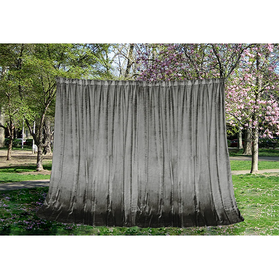 Large Thick Velvet Curtains Warp Knitted Velvet 540x270cm