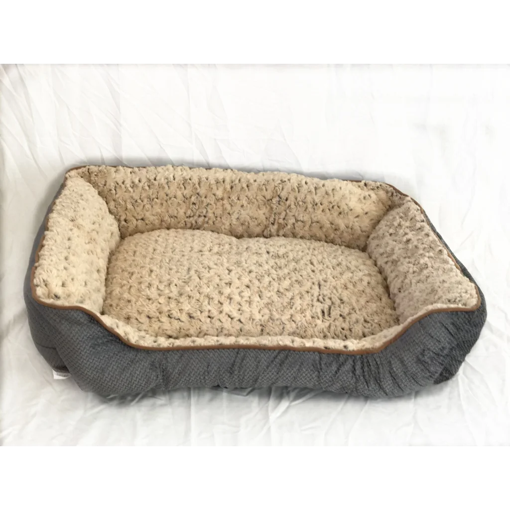 Large Washable Soft Pet Dog Cat Bed Cushion Mattress - Grey