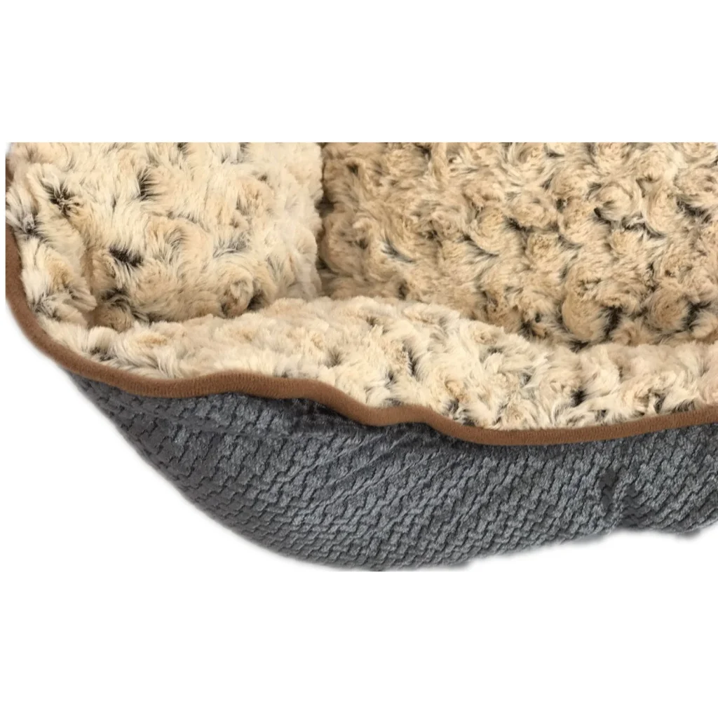 Large Washable Soft Pet Dog Cat Bed Cushion Mattress - Grey