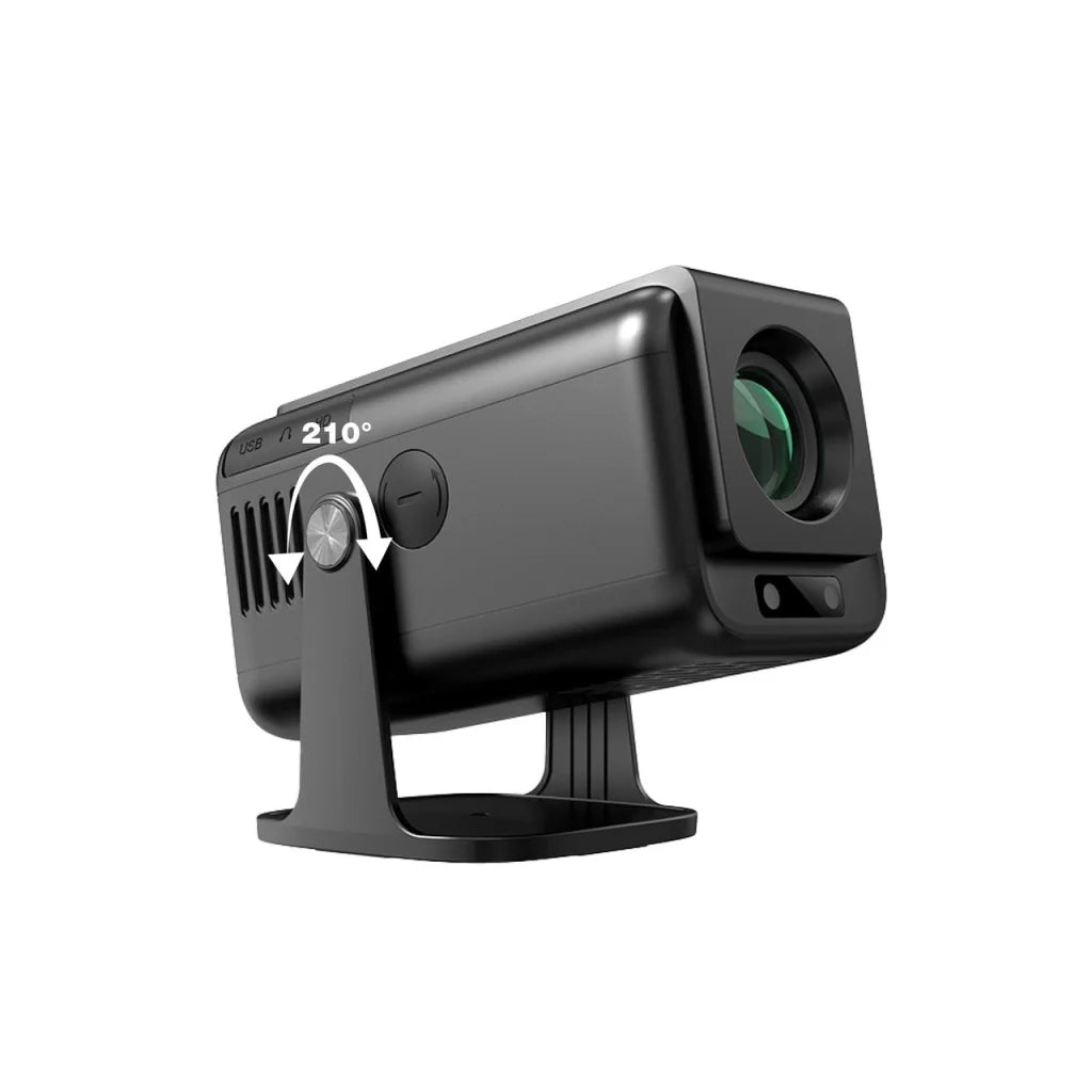 Black laser android multi with compact layout and accessory details