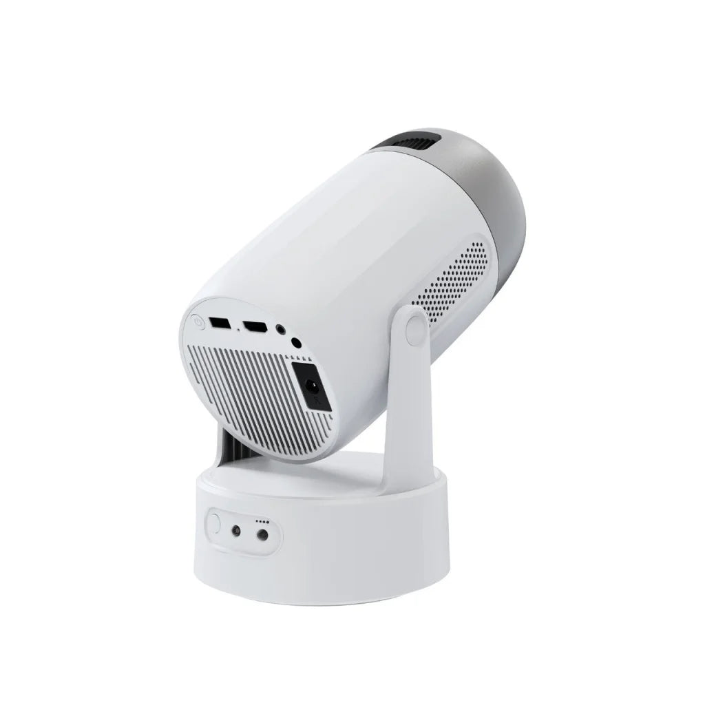 Laser Android LED Projector with Battery 1080p - Audio &