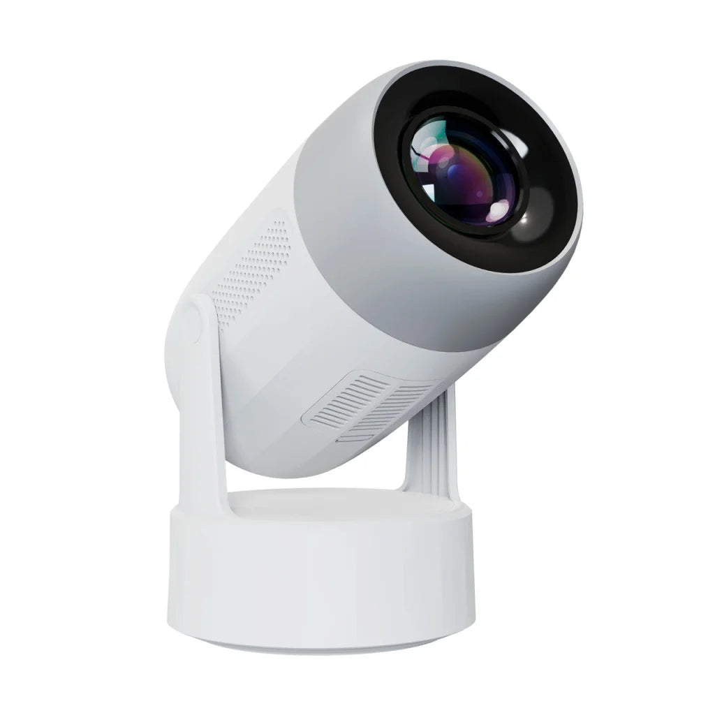 Laser Android LED Projector with Battery 1080p - Audio &