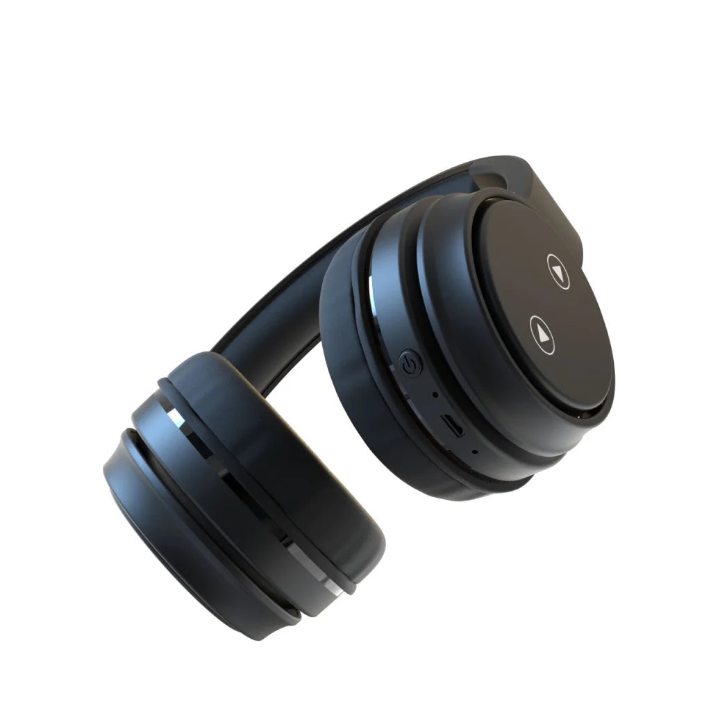 Black laser foldable bluetooth with handles, panels and accessory pieces
