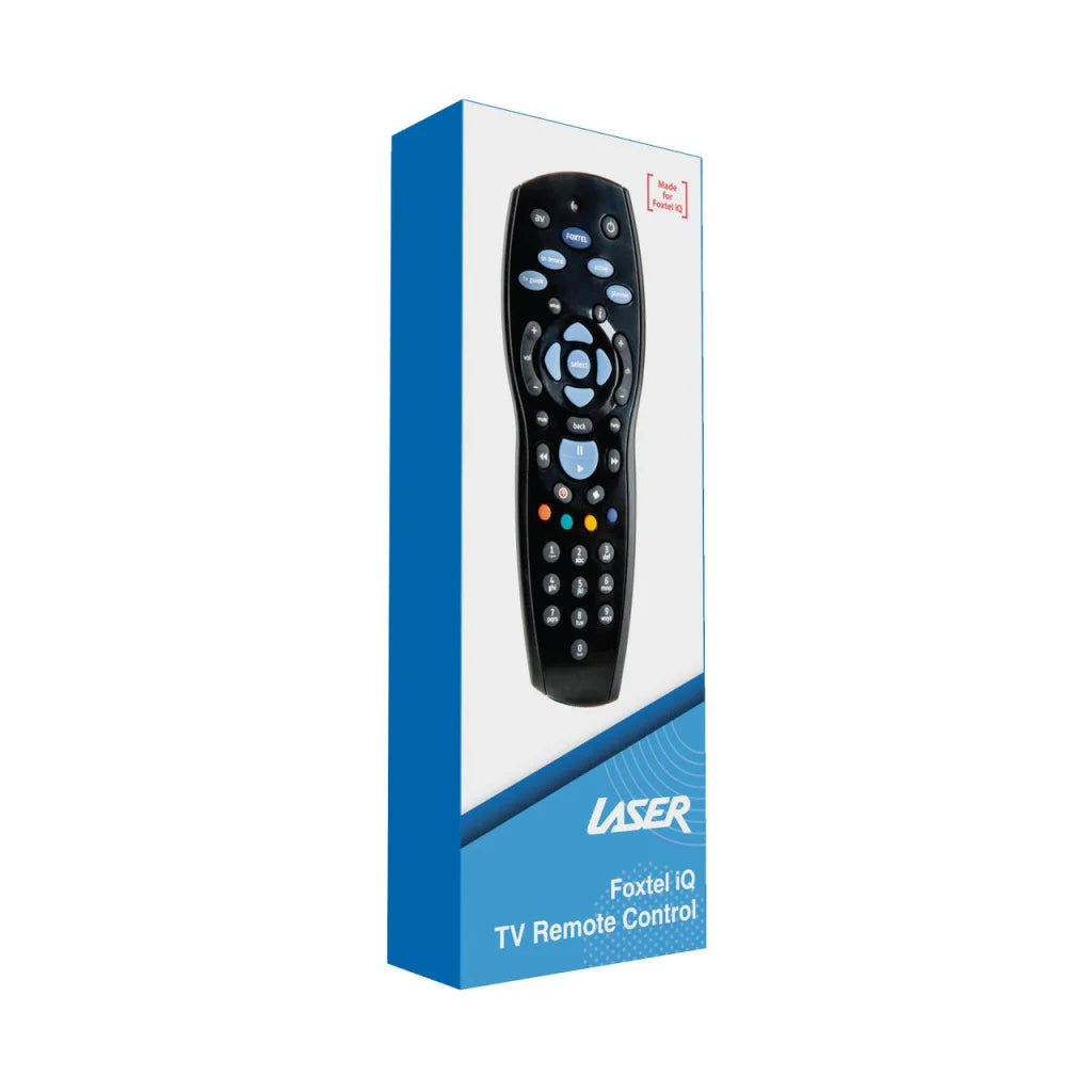 Laser foxtel iq with remote control and main unit
