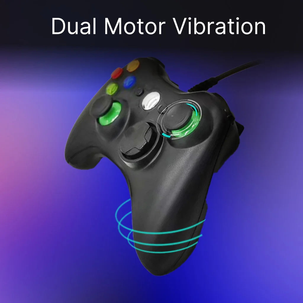 Laser Gaming Wired PC Controller - Black - Electronics >
