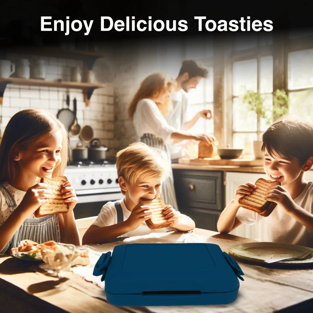 Laser Heatwave Tech Microwave Toastie Maker Blue - Health &