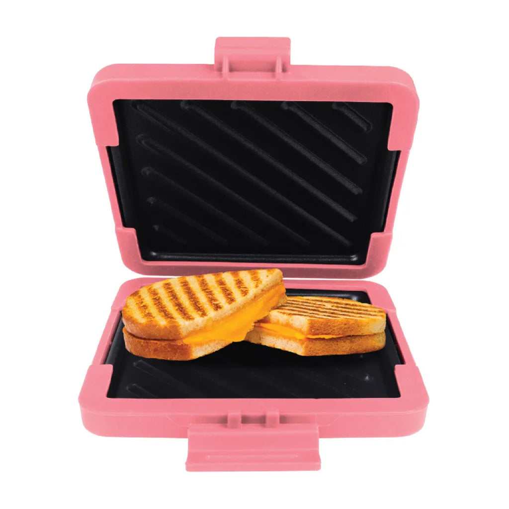 Laser Microwave Toastie Maker Flamingo Pink - Health &