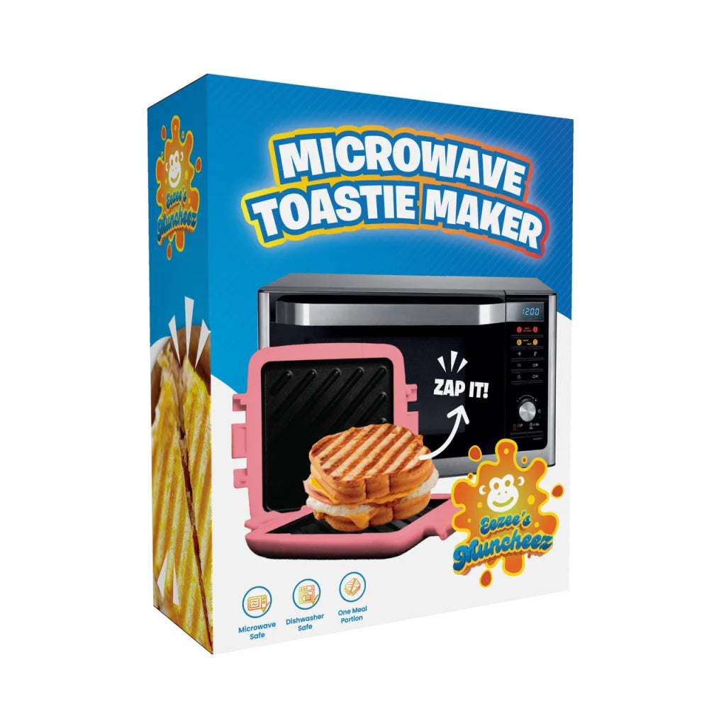 Laser Microwave Toastie Maker Flamingo Pink - Health &