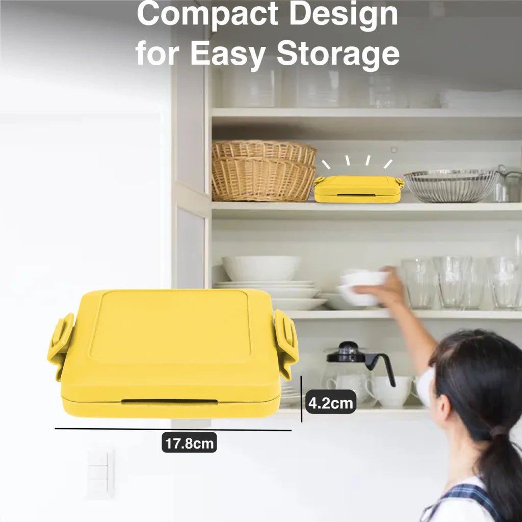 Laser Microwave Toastie Maker Smiley Face - Health & Beauty