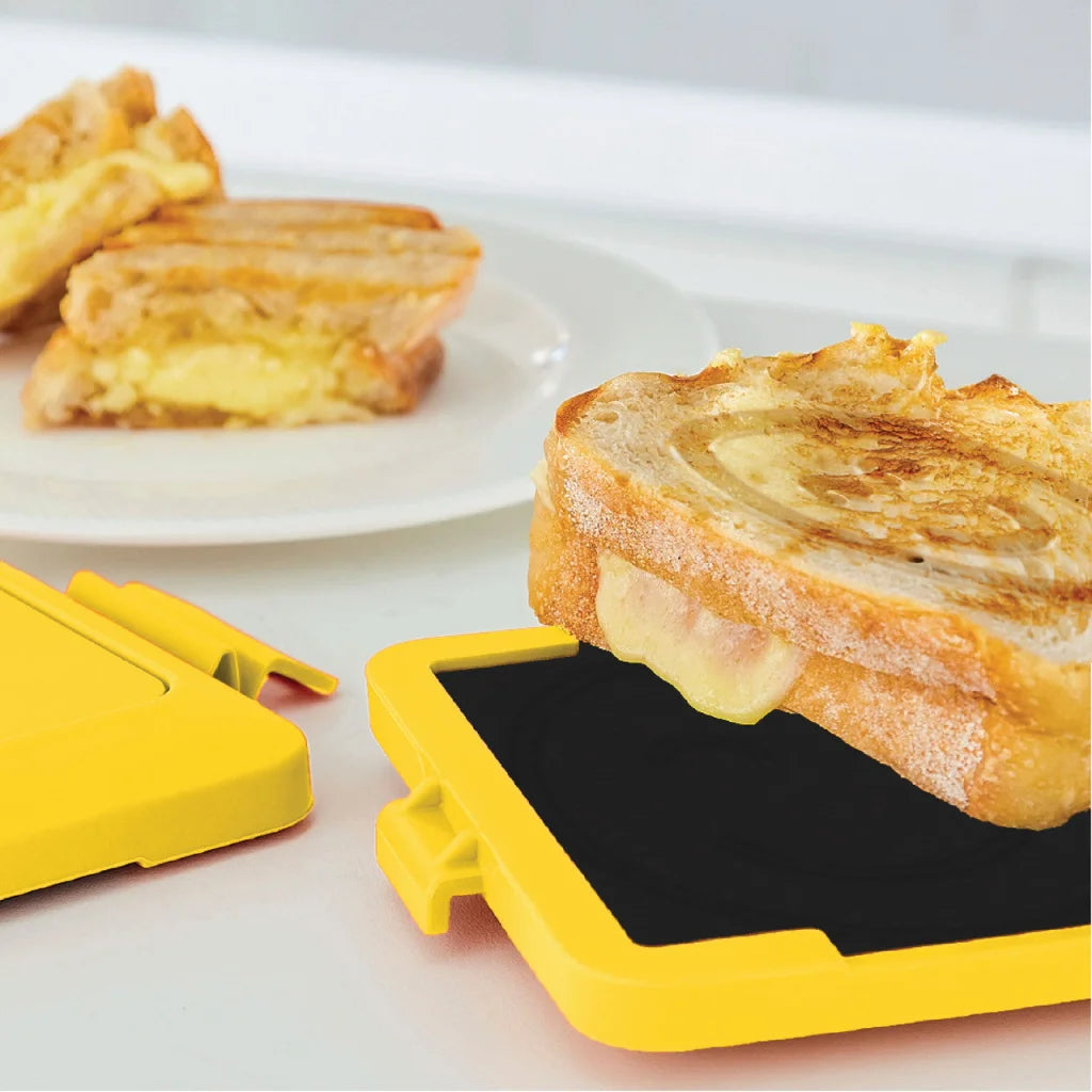Laser Microwave Toastie Maker Smiley Face - Health & Beauty