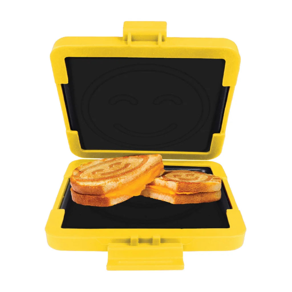 Laser Microwave Toastie Maker Smiley Face - Health & Beauty
