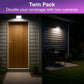 Laser Wall Light Camera Twin Pack outdoor electronics