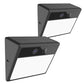 Laser outdoor wall with light camera twin pack