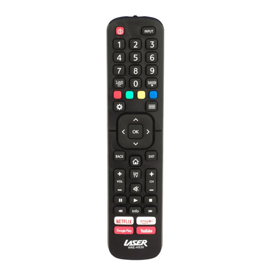 Laser Remote Control for Hisense TV Black appliances