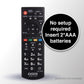 Laser Remote Control for Panasonic TV - Appliances > TV >
