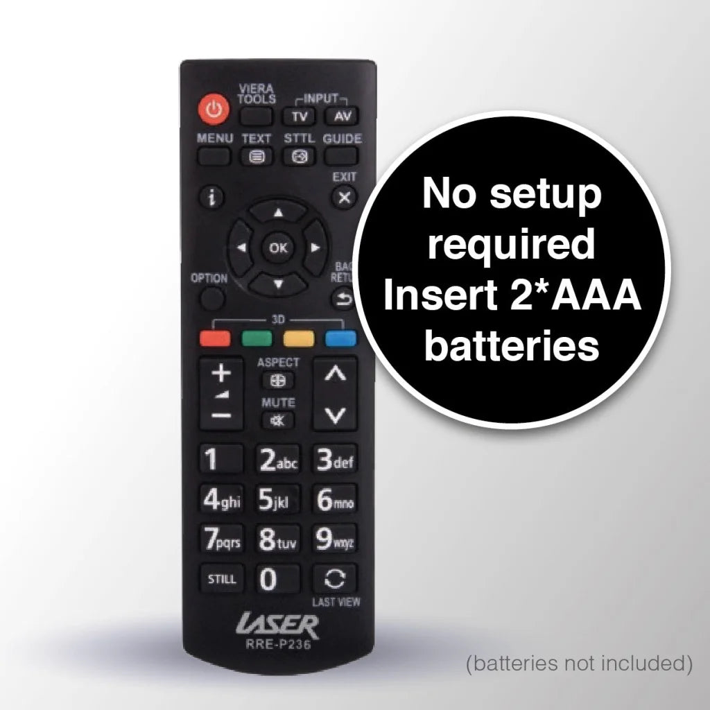 Laser Remote Control for Panasonic TV - Appliances > TV >