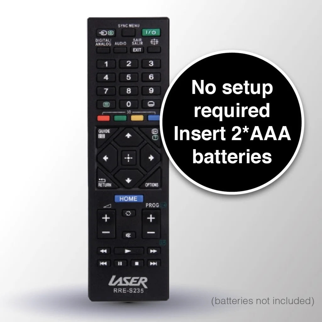 Laser Remote Control Sony TV