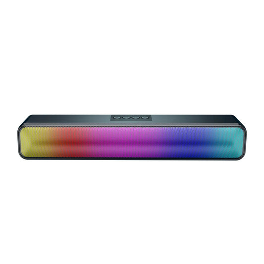 Laser RGB Bluetooth Gaming Soundbar Black audio video