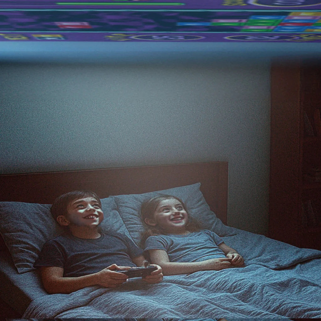 Laser Smart Projector 50 Games Two Controllers - Audio &