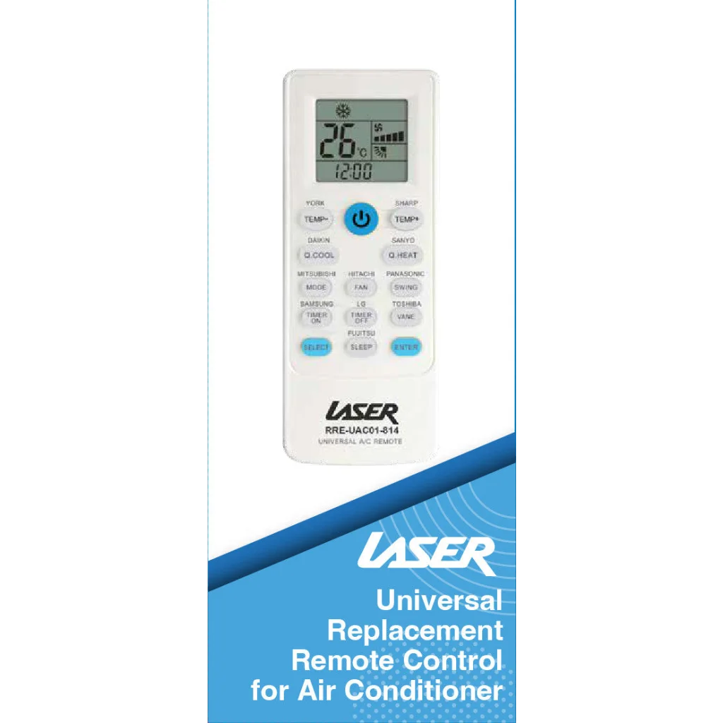 Laser universal air with colour and construction cues