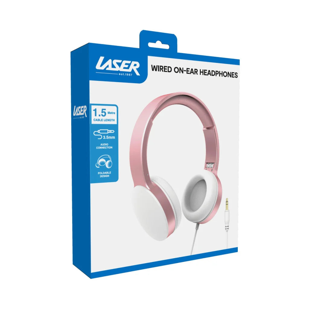 Laser Wired Headphones with 40mm Drivers