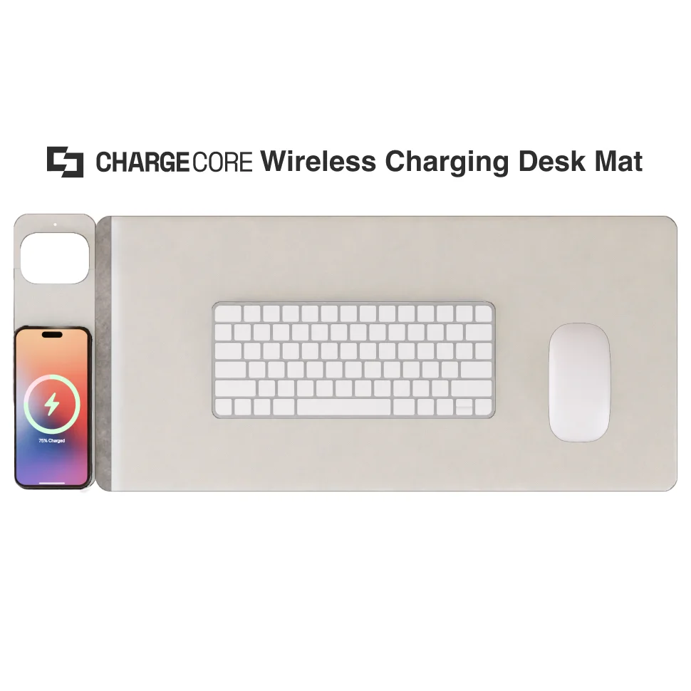 Laser wireless charging with boxed accessories and matching pieces