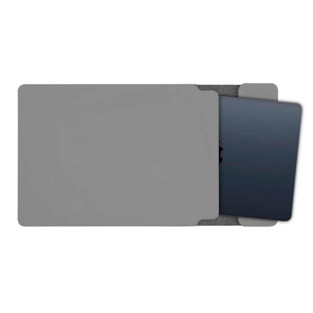 Laser Wireless Charging Laptop Sleeve Up to 16 Inch Grey
