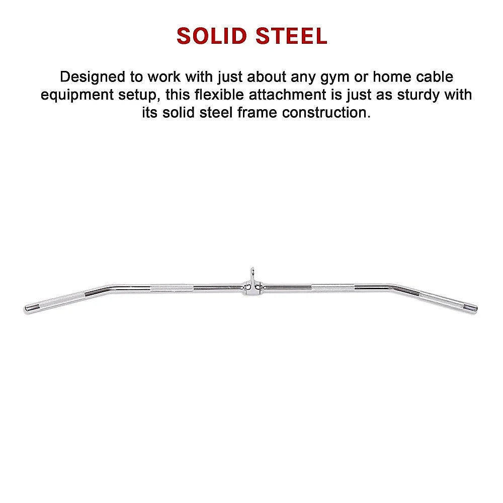 Lat Pulldown Bar Cable Attachment 48’’ - Fitness Accessories