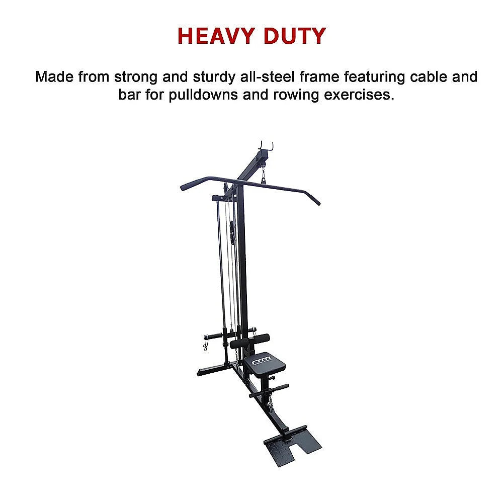 Lat Pulldown Low Row Fitness Machine - Fitness Accessories