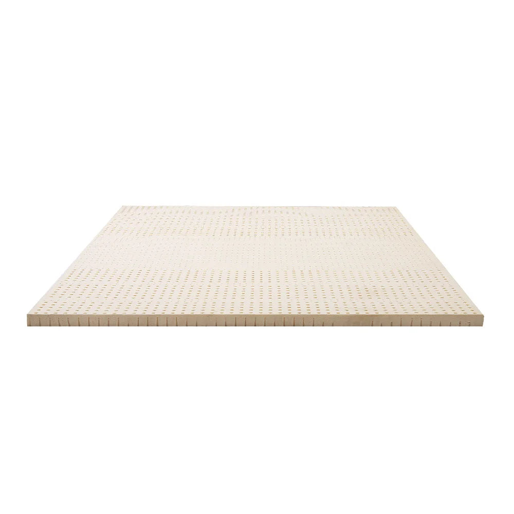 5cm mattress topper with side edge stitching and layered fabric