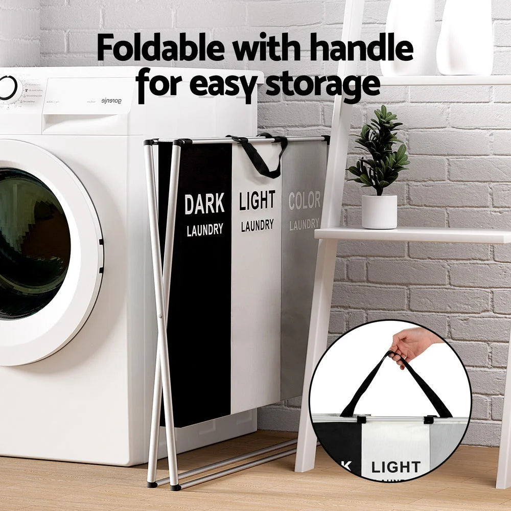 Laundry Basket Hamper Large Foldable Washing Clothes