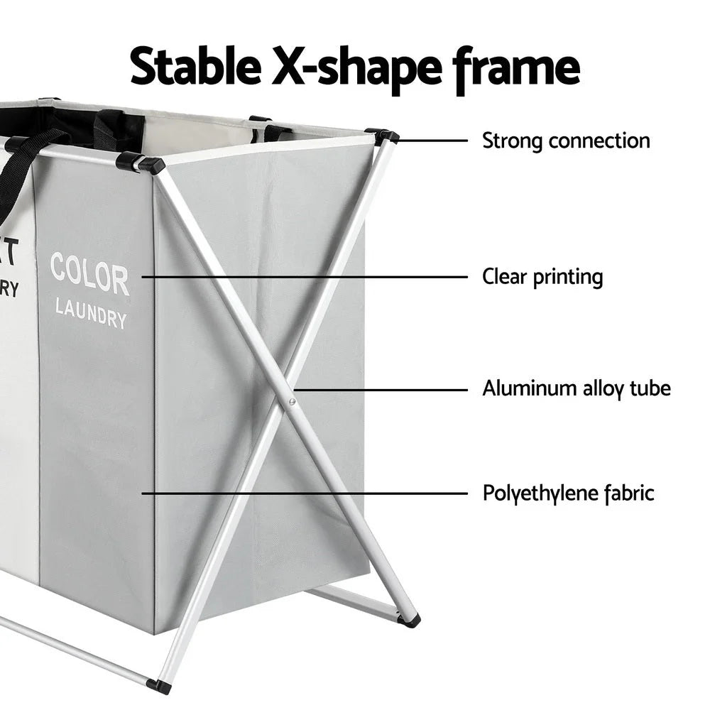 Laundry Basket Hamper Large Foldable Washing Clothes