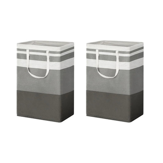 White laundry hamper with linen basket body and removable liner bag
