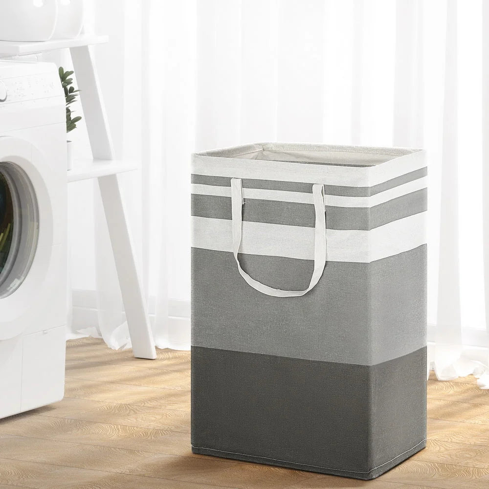 Laundry Basket Hamper Set of 2 Foldable