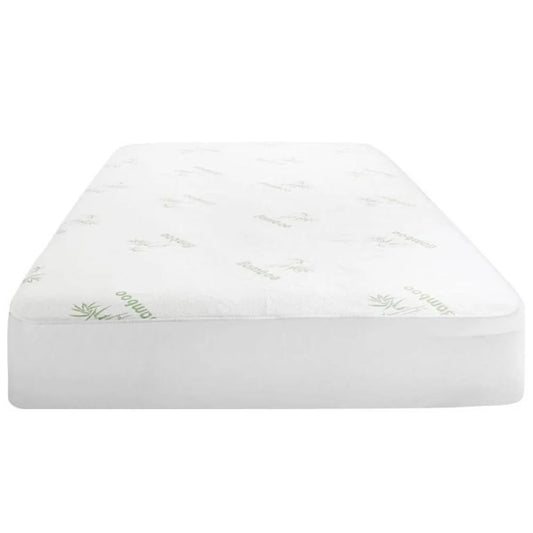 Laura Hill Bamboo Mattress Protector- Double - Home &