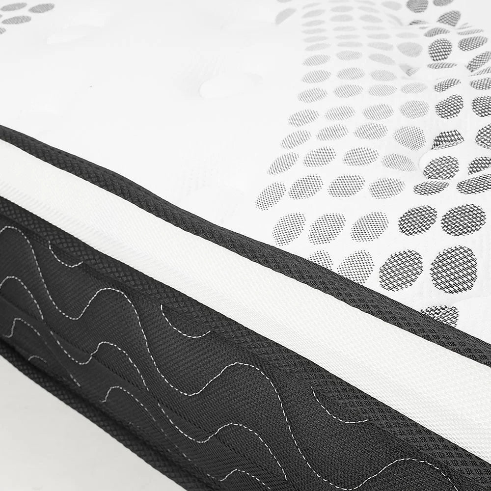 Laura Hill Double Mattress Bed Size Euro Top Topper 5 Zone