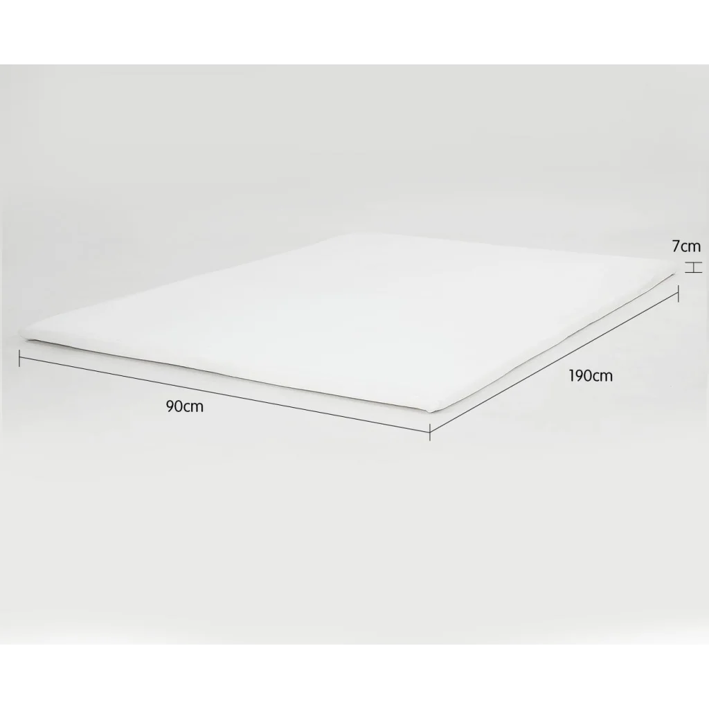 Laura Hill High Density Mattress Foam Topper 7cm- Single