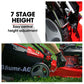 Lawn Mower 139CC 17 Petrol Push Lawnmower 4-Stroke Engine