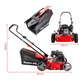 Lawn Mower 139CC 17 Petrol Push Lawnmower 4-Stroke Engine