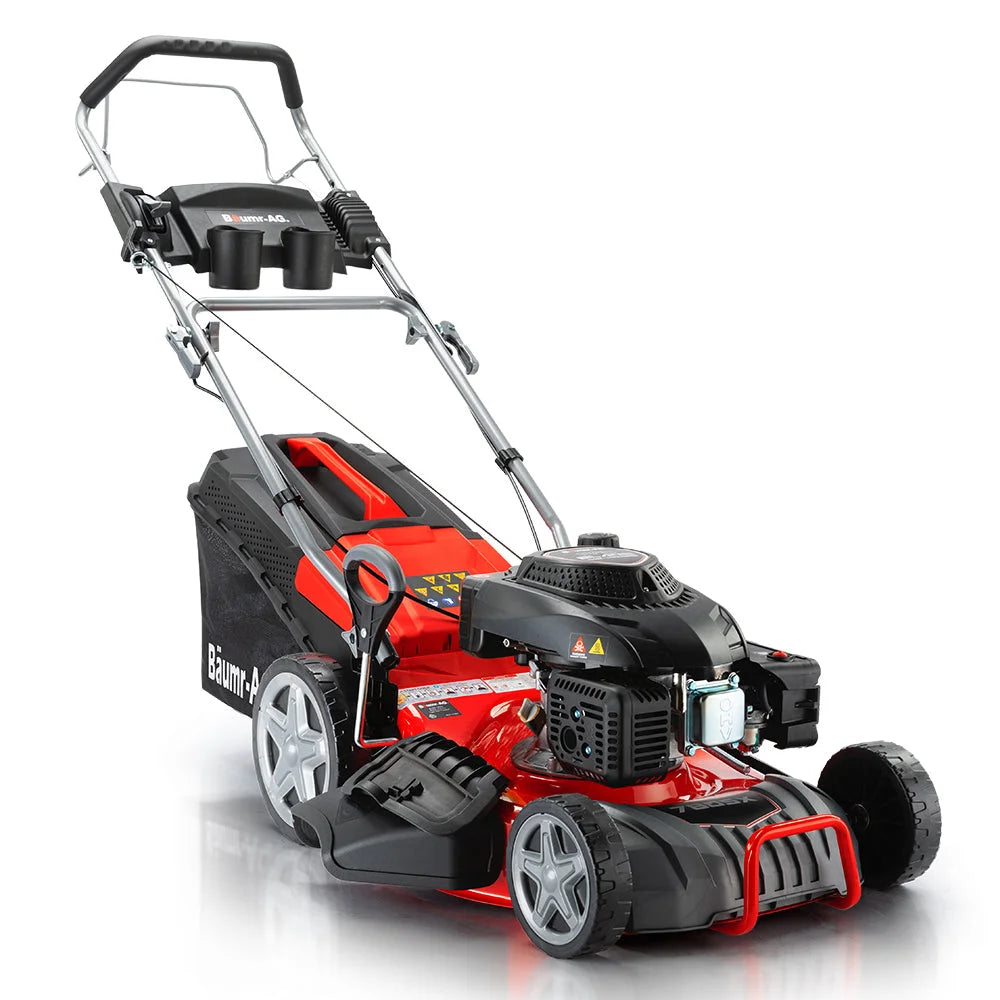 Lawn Mower Baumr-AG 18” 220cc Petrol Self-Propelled Push