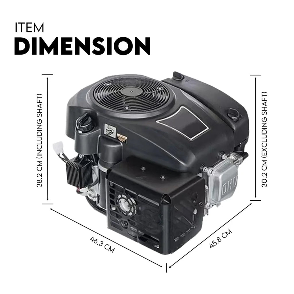 Lawn Mower Engine Petrol 16HP Vertical Shaft 4 Stroke