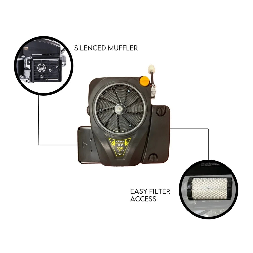 Lawn Mower Engine Petrol 18HP Vertical Shaft 4 Stroke OHV