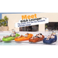 Lazy Camping Air Bag Sofa Bed Giga Lounger for Beach
