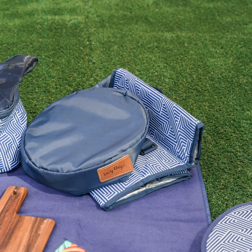 Lazy Dayz Insulated Cooler Stool - Makena - Furniture >